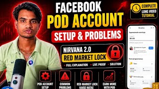 Facebook POD Account Problem Fix | 100% Working