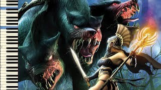 Titan Quest Immortal Throne Notes//Ноты Титан Квест тема в меню screenshot 4