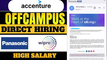 Accenture ASE Issues & Previous Registration Problem | Wipro, Panasonic, Yash Technologies Jobs