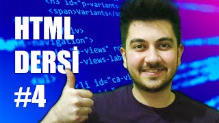 Html Tablo Oluşturma, Bağlanti Ve Resi̇m Ekleme Html Dersleri 4.Bölüm