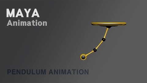 [MAYA] Pendulum Animation