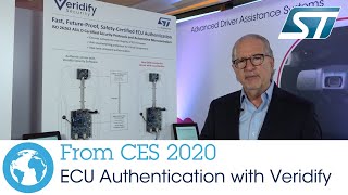 From CES 2020: ECU Authentication with Veridify Security