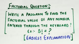 Celebrity Write a program to find the factorial value of any number entered through the keyboard in Java Net Worth