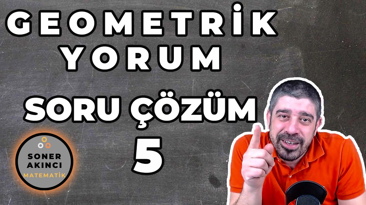 TÜREV - GEOMETRİK YORUM  | SORU ÇÖZÜM DERS 5