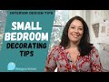 Small Bedroom Decorating Tips - Interior Design Tips Video