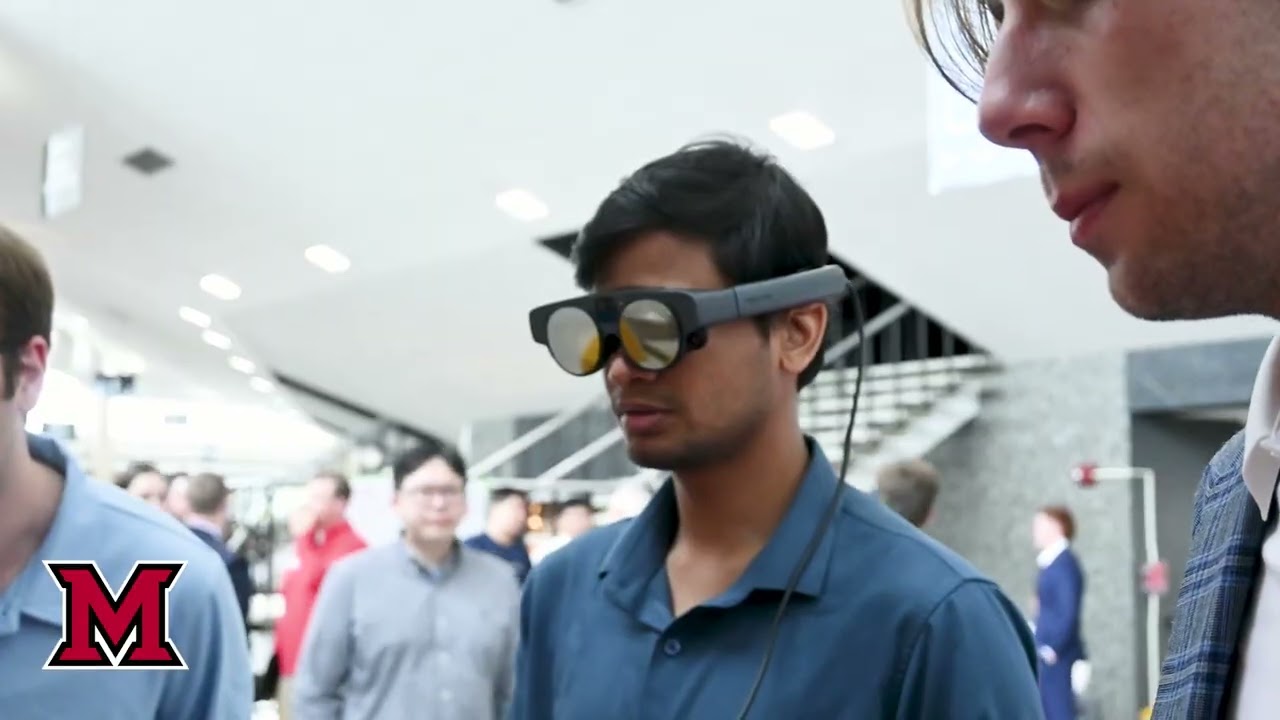 2025 Senior Design Expo at Miami University College of Engineering and Computing