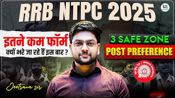 🔥 RRB NTPC Safe Zone 2025 | TOP 5 Best Safe Zones for RRB NTPC 2025 by Jeet Rana Sir