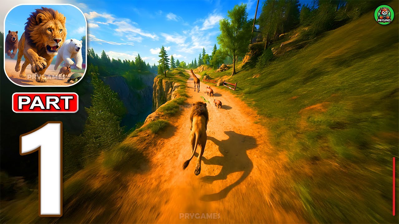 Animal Run: Wild Race - Gameplay Walkthrough Part 1 (Android, iOS)