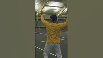 Improve your serve motion!  #tennisserve #rhythm #shorts
