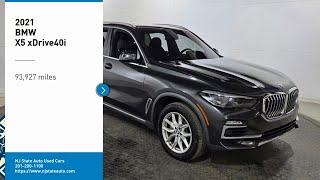 Used 2021 BMW X5 for sale in NJ NJStateAuto JerseyCityCars 201-200-1100