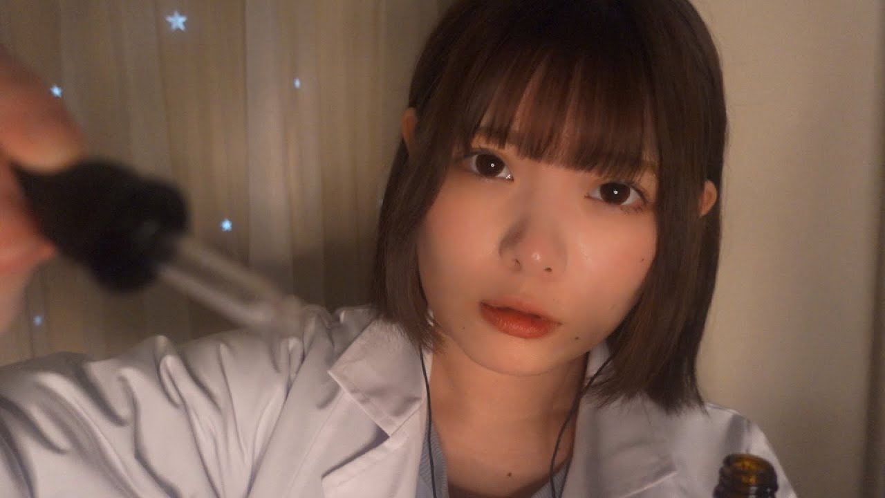 【ASMR】眼科医が目を診つつマッサージしてくれるロールプレイ【囁き声】