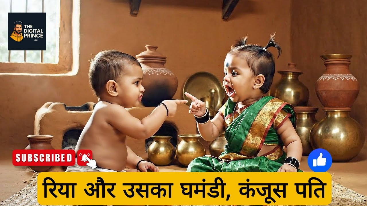 Riya aur uska kanjoos, ghamandi pati 😅| #indianwife #coupledrama #funnyvideo #lovevsego #viralvideo 