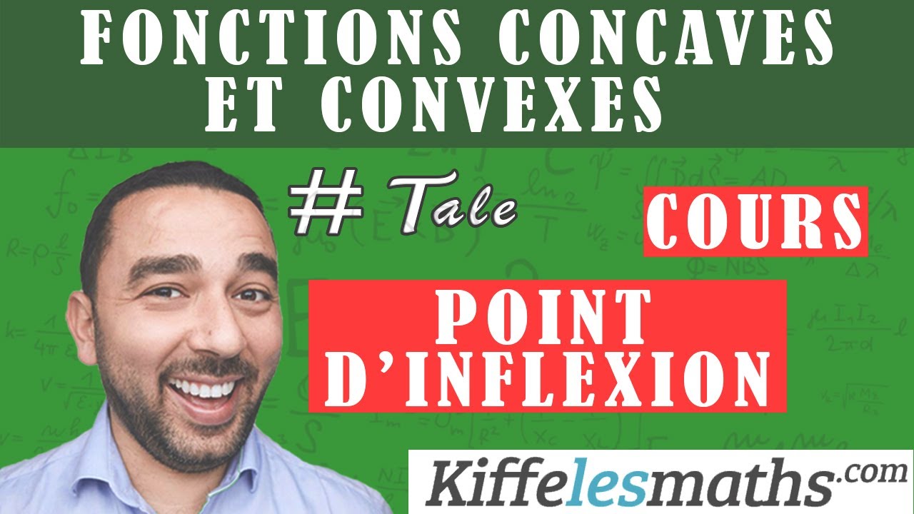 Point d'inflexion. Fonctions concaves et convexes.