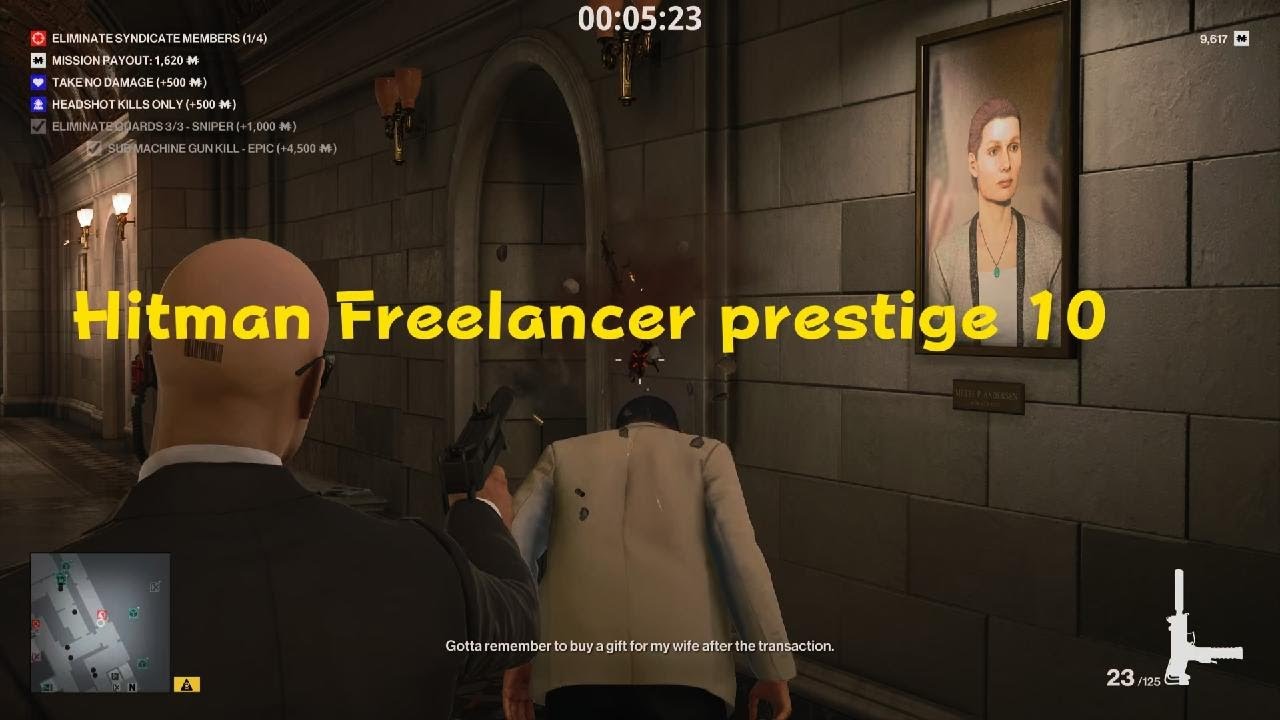 HITMAN Freelancer prestige 10