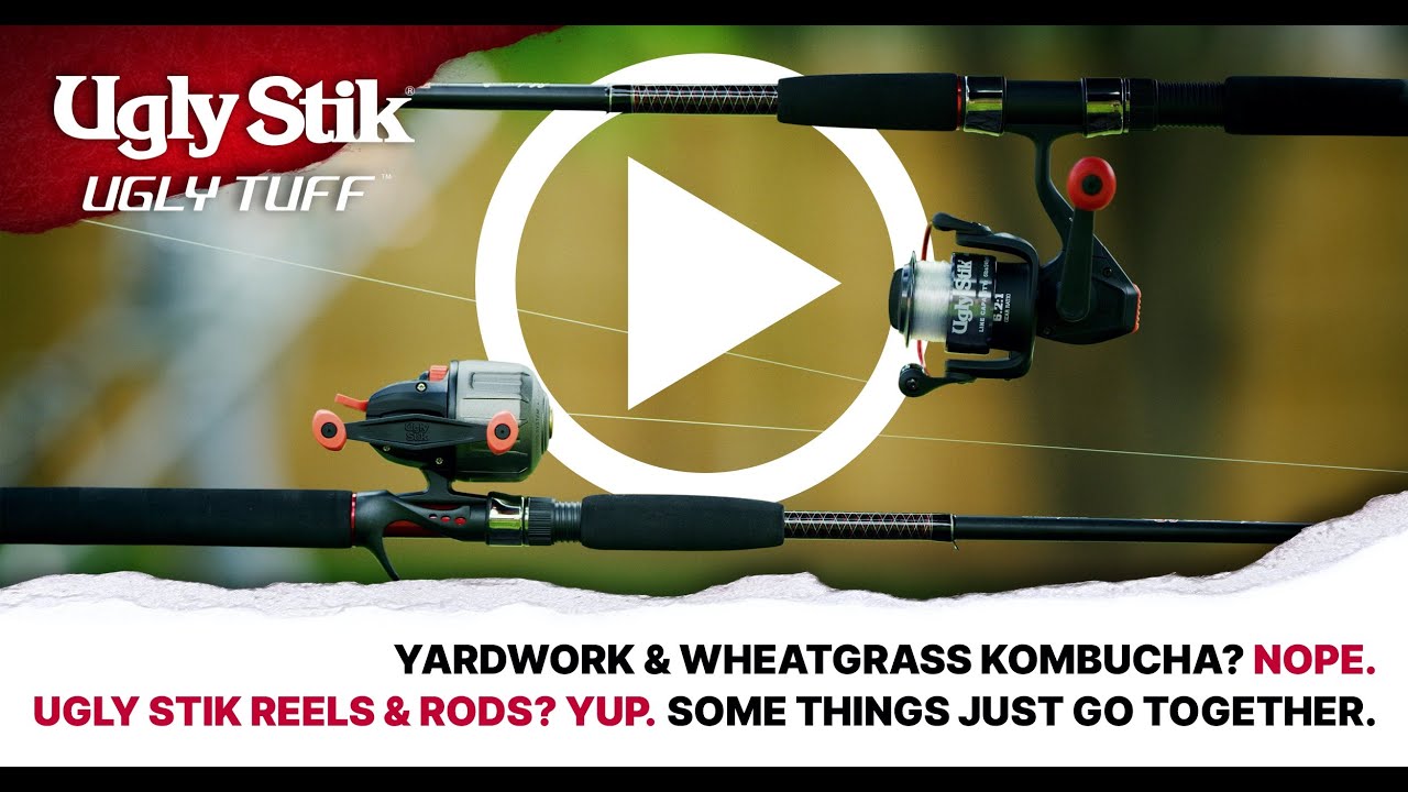 ugly stik ugly tuff spinning reel unboxing and first impressions