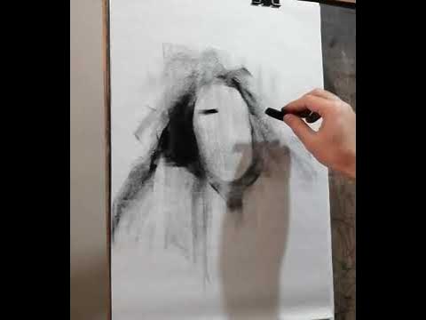 Compressed Charcoal for Drawing for Beginners, RISD Art