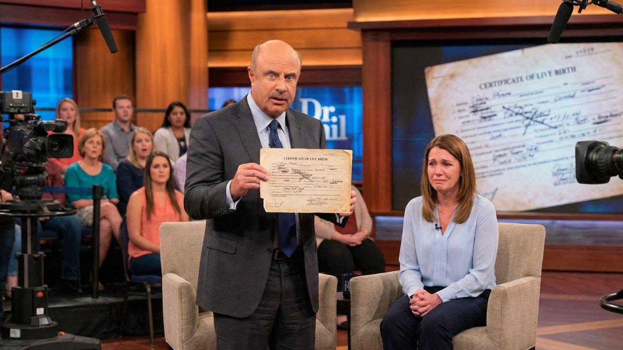 Dr. Phil STUNNED After Woman Explains Why Her Birth Record Was Altered ...