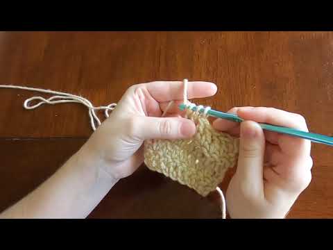 How to Crochet-Double Crochet 2 together (dc2tog)