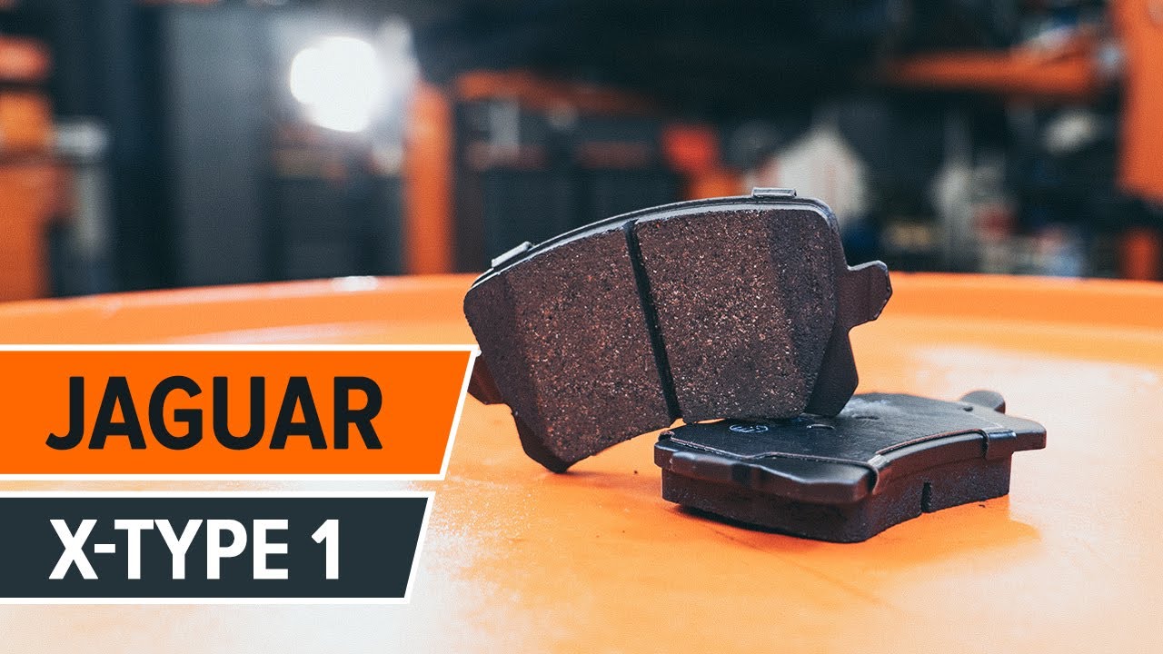 Cómo cambiar Discos de freno traseros, Pastillas de freno traseras en JAGUAR X-TYPE 1 [Instrucción]