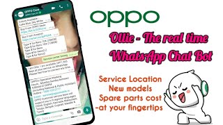 Ollie - The OPPO WhatsApp Chat Bot - Fully Explained l Hindi l OPPO