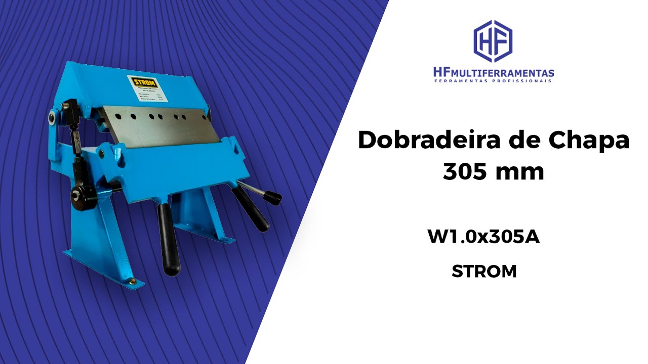 ◆STANDARD 430MHz UHF FMトランシーバーC401【12】◆ Dobradeira de Chapa 305 mm - W1.0x305A - Strom - HF Multiferramentas