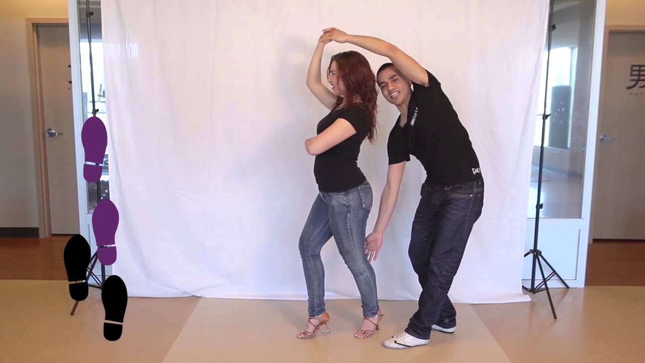 Dance Latin Online: Episode 5 Salsa Right Turn - YouTube