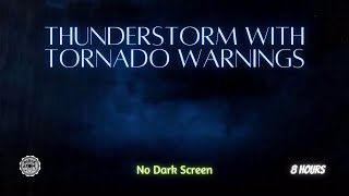 ⛈ Relax to the Sound of Heavy Rain, Thunder, and Tornado Sirens screenshot 3
