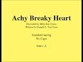 Achy breaky heart  easy guitar chords and lyrics