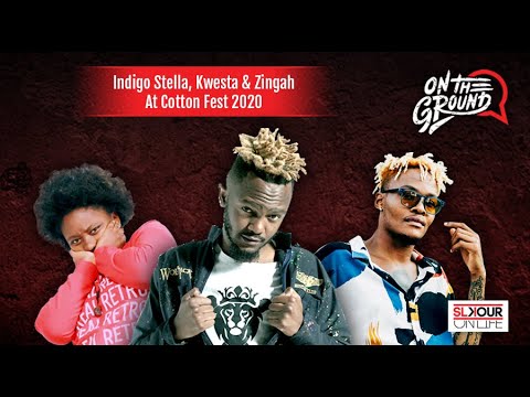 Slikour Interviews Kwesta, Indigo Stella &Amp; Zingah At 'Cotton Fest 2020'