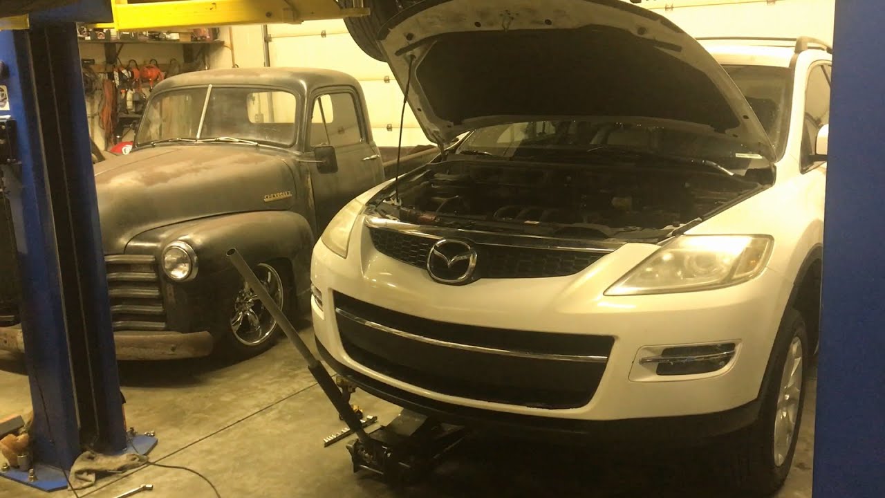 Mazda CX9 3.5L3.7L Water Pump Timing Chain Compression Test YouTube