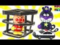アンパンマン バイキンマンのイタズラ！警察官に変装して逮捕！パトロールのお手伝いで牢屋に？パトカー 手錠 おまわりさん パトカー だだんだん ドラえもん 罠 アンパンマン号 警官 警察 おもちゃアニメ
