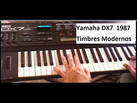 Yamaha DX7  Timbres Modernos