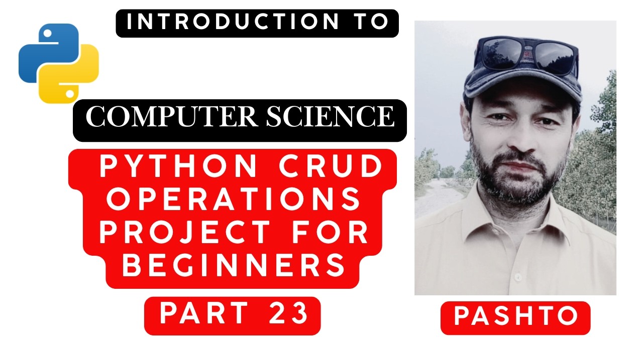 Python Project for Beginners | Python CRUD Operations Project - YouTube
