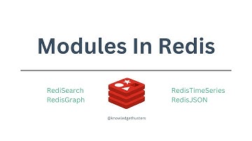 TimeSeries Modules in Redis | Redis Tutorial | Knowledge Thrusters