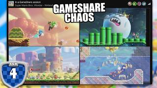 We Try Out GAMESHARE in Super Mario Bros Wonder Meetup at Bellabel Park [SGK Plays-4]