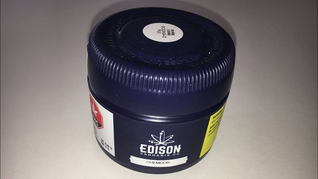 Weed Unboxing-Chemdog By Edison Cannabis Company
