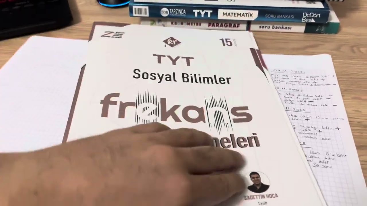 YKS26 BU GÜN NE YAPTIM                                #yks #yks2026 #ders #sınav #tyt #ayt 