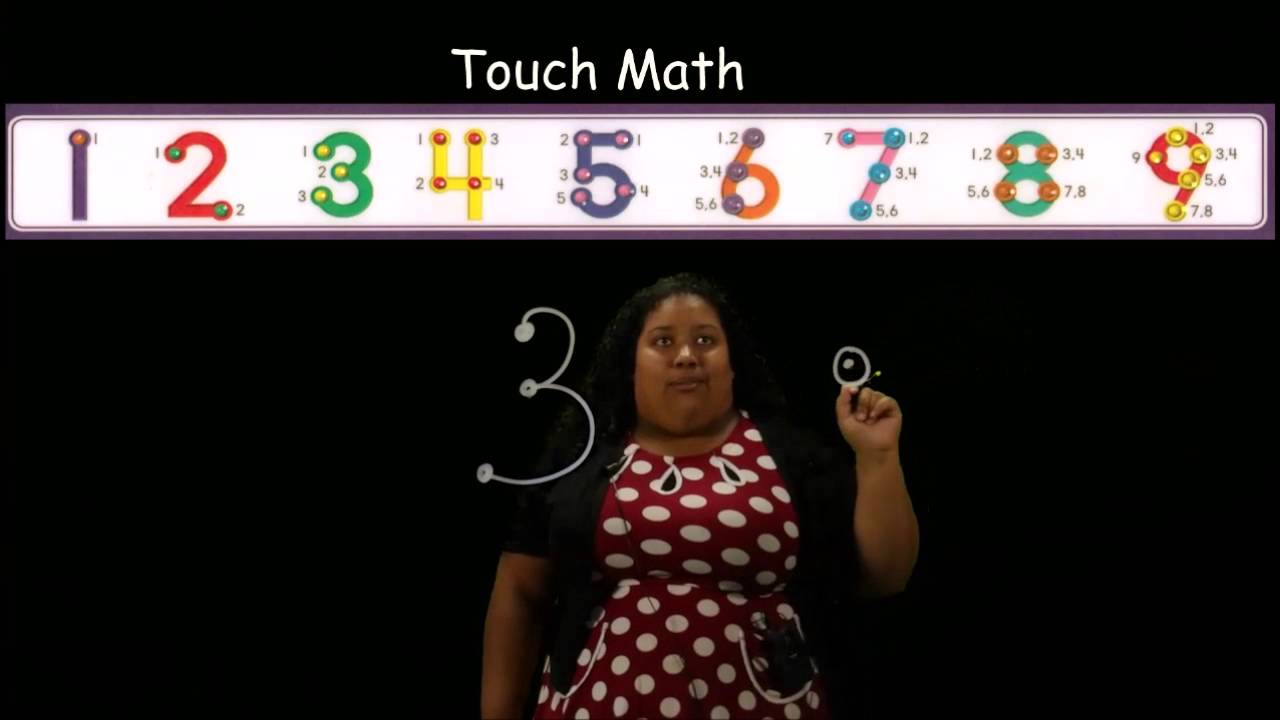 Touch Math Introduction YouTube