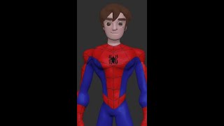 Spectacular Spider Man 3D Model on Zbrush