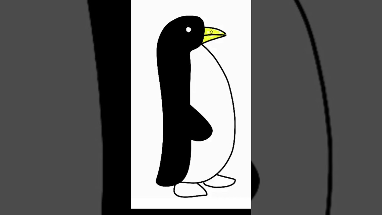 Lean to draw a Penguin 