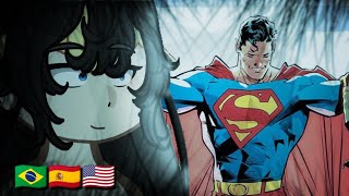 ☀️👊 Justice League React to Superman - Gacha react