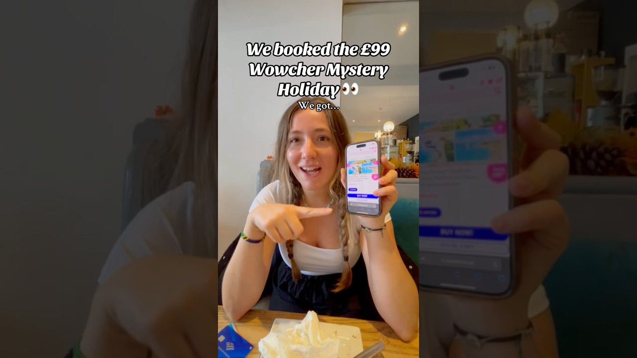 WE GOT WHERE&hellip; &pound;99 Wowcher Mystery Holiday