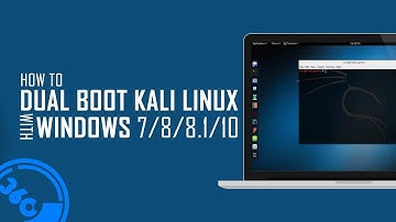 Dual boot Kali Linux and Windows 10 by using EasyBCD