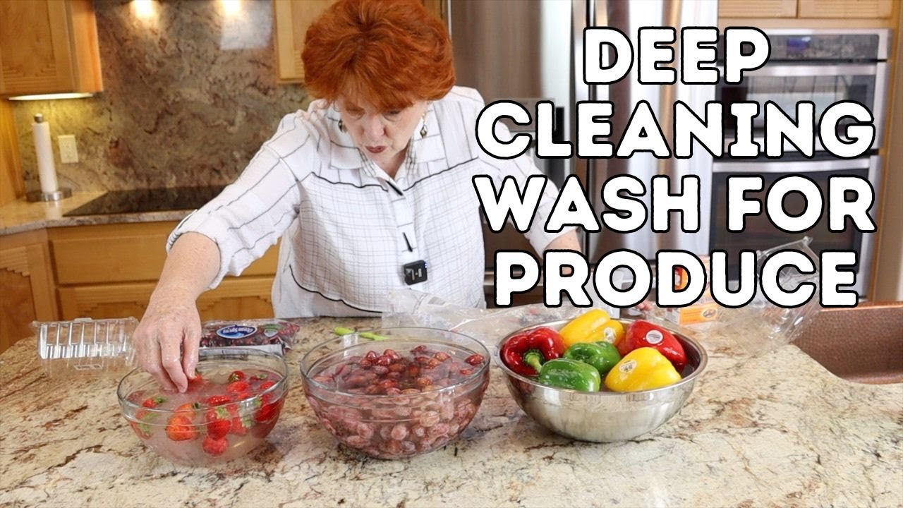 Deep Cleaning Wash for Produce - YouTube