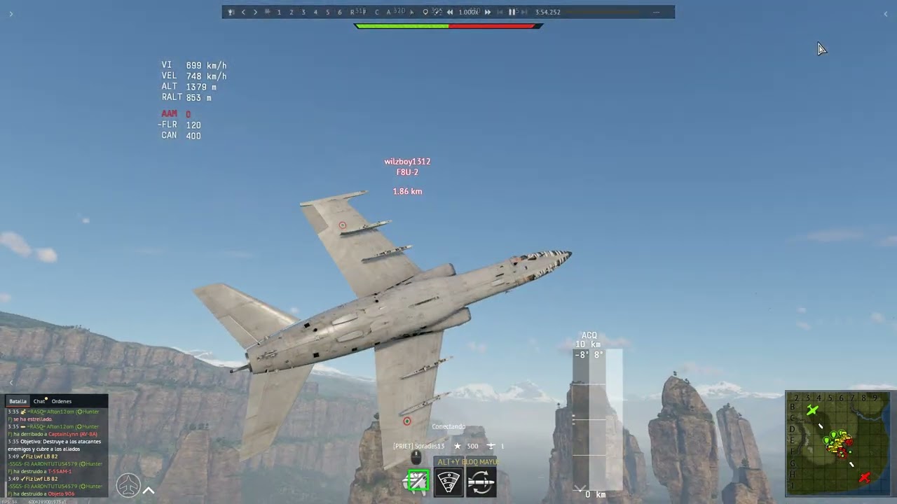 Primera partida con el AMX Ghibli (stock) xD