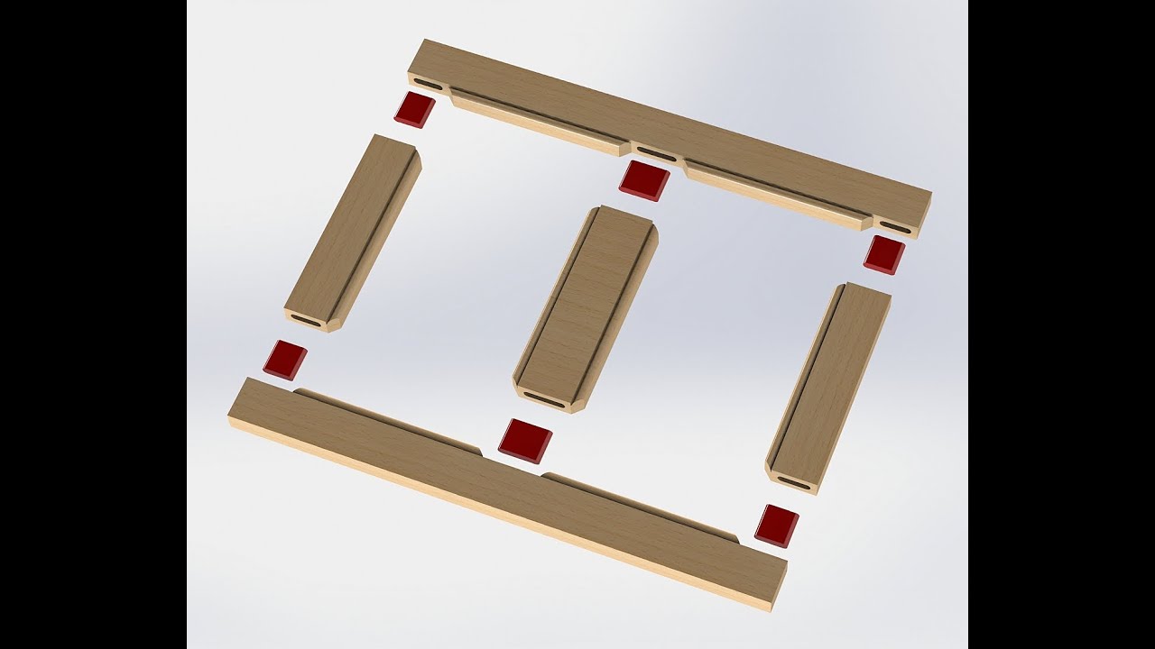 HAUNCH DOOR WITH DOWELS OR SLIP TENON YouTube