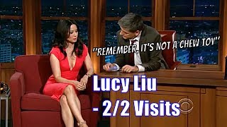 Lucy Liu - Craig Teaches Her The Harmonica - 2/2 Appearances + A Sketch [HD]