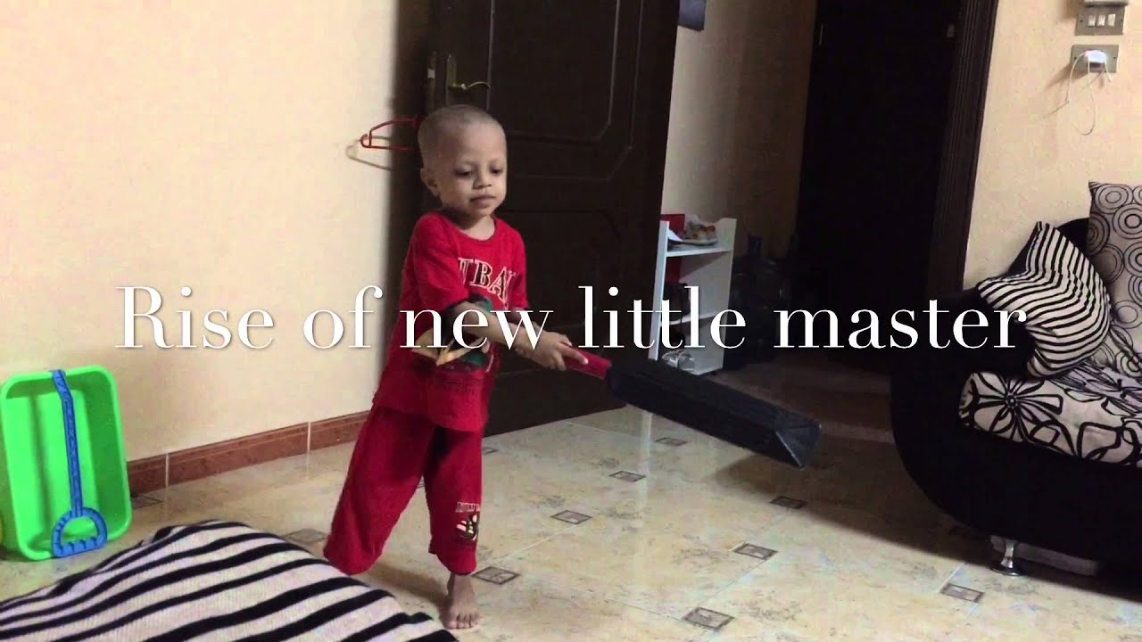 Rise of new little master in cricket - batting for the first time in ...