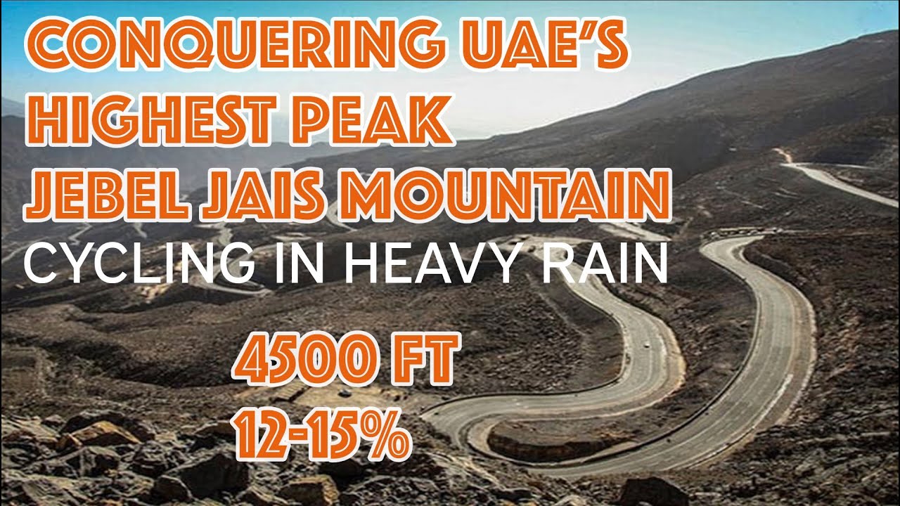 JEBEL JAIS MOUNTAIN  RIDE WITH EXTREME WEATHER CONDITION
