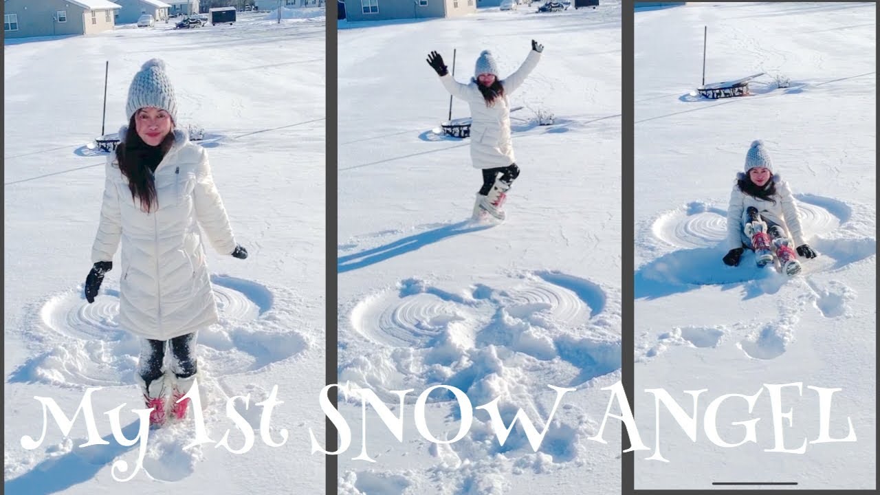 My 1st Snow Angel YouTube